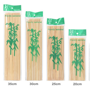 Brochetas de Bambú Natural de 16 Pulgadas, Resistentes al Calor, Mango Largo, Paquete de 50, para Barbacoa, Brochetas, Asados, Malvaviscos y <span class=keywords><strong>Estacas</strong></span> para Plantas - Product Image 6