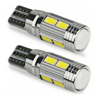 LED ışık ampuller lamba park okuma kuyruk araba işık T10 5630 10SMD uzun ömürlü düşük güç kaynağı