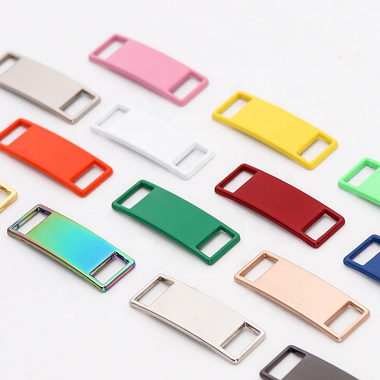 Пустые шнурки с логотипом на заказ, подвески, модные аксессуары для обуви, шнурки для обуви Af1, металлические шнурки с замком