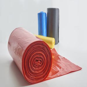 Rollos de bolsas de basura de plástico desechables al por mayor, bolsas negras para basura, revestimientos para basura en rollo para cocina, oficina, hogar - Product Image 5