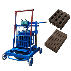Manual concrete hollow block brick mould making machine machinery in Jamaica
