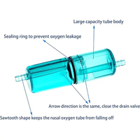 Cannule nasale en silicone souple avec filtre à eau, tube universel pour machine d'inhalation d'hydrogène, accessoires d'inhalateur de qualité médicale