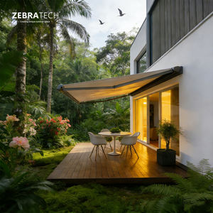 Auvent rétractable <span class=keywords><strong>motorisé</strong></span> en aluminium avec protection UV pour <span class=keywords><strong>abri</strong></span> <span class=keywords><strong>de</strong></span> voiture, <span class=keywords><strong>abri</strong></span> <span class=keywords><strong>de</strong></span> pluie pour véhicule extérieur - Product Image 3