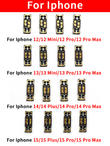 Connecteur FPC de <span class=keywords><strong>batterie</strong></span> pour <span class=keywords><strong>iPhone</strong></span> 15 14 <span class=keywords><strong>13</strong></span> 12 <span class=keywords><strong>Pro</strong></span> Max 12 <span class=keywords><strong>13</strong></span> Mini 14 15 Plus, connecteur FPC de chargeur sur carte flexible, pièces de câble flexible - Product Image 2