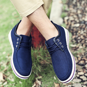 Nuove Sneakers basse con lacci primaverili scarpe Casual da uomo scarpe sportive in tela taglie forti scarpe da uomo - Product Image 4