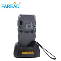 Lecteur de codes-barres portable industriel robuste 5,0 pouces 125 kHz 134,2 kHz 4G WIFI GPS RFID PDA Android FDX-B HDX