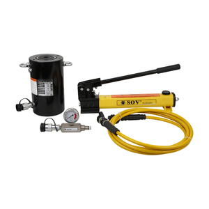 Nouveau vérin hydraulique en acier à simple effet ENERPAC 700Bar HCG-2506 de 250T pour levage et traction - Product Image 3