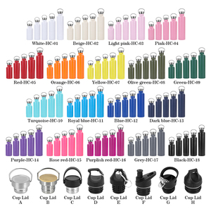 Bouteille d'eau isotherme OEM 750 ml en acier inoxydable à double paroi, tendance américaine, avec couvercle anti-déversement pour le camping et les activités de plein air - Product Image 3