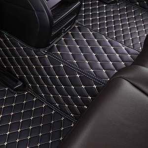 Alfombrillas de Coche de Cuero de Lujo X70 de Fábrica OEM, Diseño Antideslizante 5D, Alfombrillas Universales para Interior de Coche, Juego Completo de 3 Piezas para Todo Tipo de Clima - Product Image 2