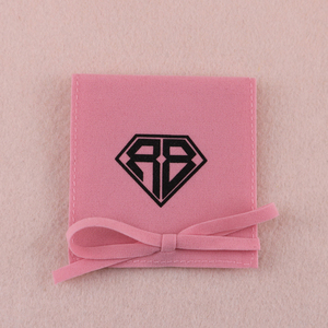 Nouvelle Pochette de Voyage de Luxe Personnalisée avec Logo Imprimé, Organisateur de Beauté en Velours, Pochette à Parfum et Maquillage, Sac à Bijoux en Daim avec Nœud Papillon - Product Image 3