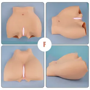 Pantalones realzadores de glúteos y caderas de silicona MTF, almohadillas artificiales para glúteos y caderas, ropa interior moldeadora de silicona para mujer, senos y glúteos de silicona. - Product Image 3