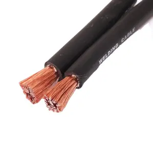 Aislamiento de goma de bajo voltaje flexible Cable de soldadura de 50 mm2