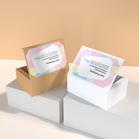 Cajas de Cartón para Tarjetas de Juego con Impresión Personalizada, Caja de Cartón para Tarjetas Flash, Caja de Cartón Grande