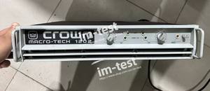 Amplificateur numérique à deux canaux Crown Macro-Tech 1202, garantie d'un mois, UTILISÉ - Product Image 3