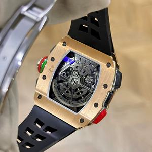 Montre mécanique automatique <span class=keywords><strong>de</strong></span> luxe pour homme, type baril <span class=keywords><strong>de</strong></span> <span class=keywords><strong>vin</strong></span>, or rose, miroir saphir, haute qualité, RM65-01, montre <span class=keywords><strong>de</strong></span> chronométrage pour affaires - Product Image 3