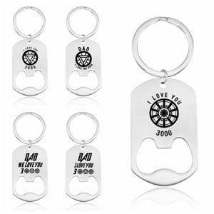 Décapsuleur en métal avec logo personnalisé, porte-clés multifonctionnel en acier inoxydable, porte-clés personnalisé avec fonction décapsuleur - Product Image 1