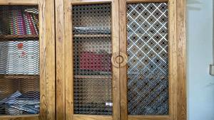 أقسام إطار باب من الفولاذ المقاوم للصدأ ألواح شبكية معدنية مصممة لأبواب الخزانات - Product Image 4