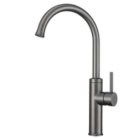 Robinet de cuisine professionnel avec douchette extractible, classique, en acier inoxydable 304, à montage sur plan, monocommande, mélangeur de cuisine de luxe
