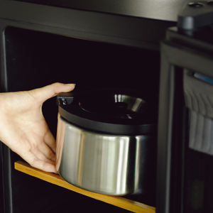 Hervidor de Agua y Té de Acero Inoxidable Plano con Mango de Resina Fenólica, Apto para Inducción - Product Image 4