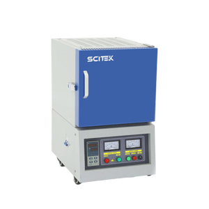 SCITEK 1700 ℃    Four à moufle avec <span class=keywords><strong>chambre</strong></span> en fibre céramique en stock pour laboratoire - Product Image 2