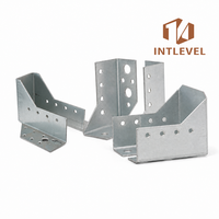 Support de poutre en acier au carbone 2,0 mm, taille personnalisée disponible, support de poutre à montage frontal, support de poutre pour maçonnerie