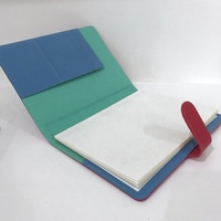 Carnets de notes A4 A5 en cuir pu, pour pc portable, avec anneau de fermeture à boucle magnétique