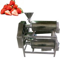 Abrikozen Cactus Zuurzak Tomaat Proces Cashew Extractor Wortelsap Pulper Aardbei Cherry Mango Tomaat Fruit Pulp Machine