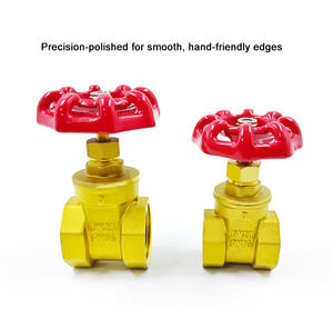 Vanne à opercule en laiton et cuivre pour conduite d'eau - Vanne à opercule de commutation Z15W-A en cuivre pour applications d'ingénierie - Product Image 3