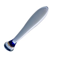 Jouets sexuels adultes masculins et féminins personnalisés de haute qualité gros gode en verre et plug anal de pénis chaud et populaire