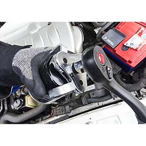 Llave de Garra Para filtro de aceite VIGOR ∙ V1281 ∙ Cuadrado de 1/2 pulgadas (12,5mm), hueco, hexágono exterior de 21 mm ∙ 63 - 102 mm - Product Image 2