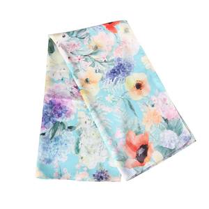 مخصص شخصية فاخرة وشاح الحرير الربيع الخريف الرقمية المطبوعة وشاح مربع باندنا للنساء - Product Image 3