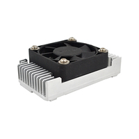 Refroidisseur de processeur sans cadre personnalisable 40x40 avec dissipateur thermique et roulements à billes pour boîtiers d'ordinateur et refroidissement de serveur