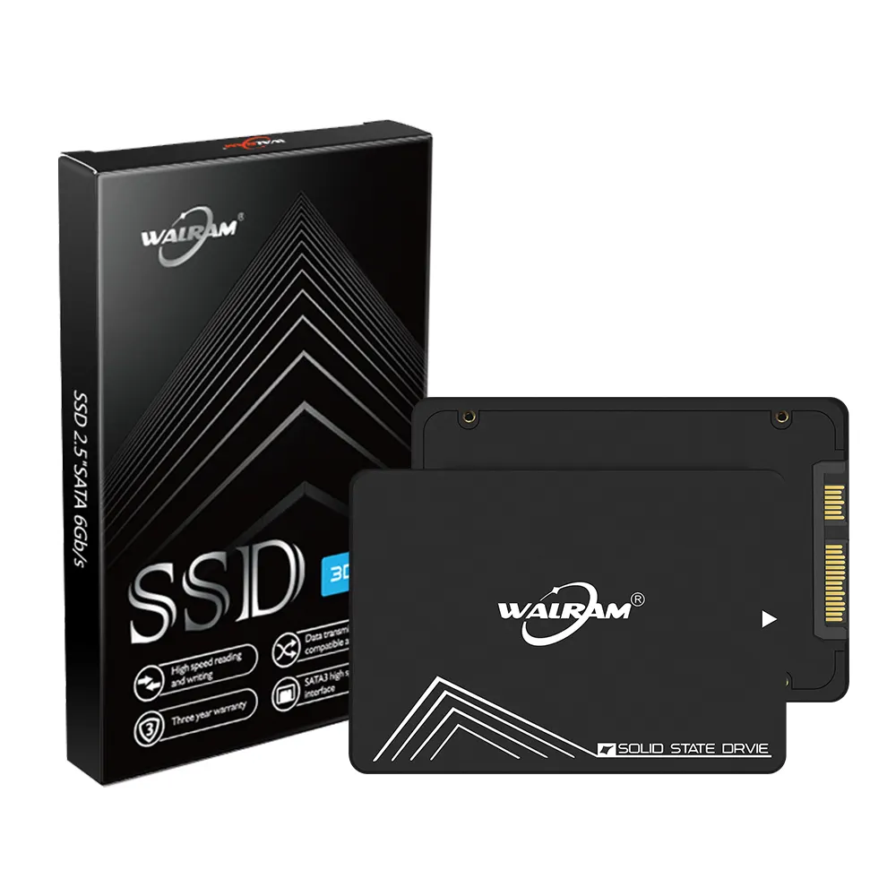 Walram SSD 120GB 128GB 240GB 256GB 480GB 512G 960GB 1TB 2TB Sata3 Disco rígido interno de estado sólido SSD