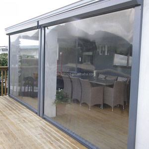 Stores enrouleurs électriques en aluminium transparent, intégrés, <span class=keywords><strong>pour</strong></span> café, <span class=keywords><strong>extérieur</strong></span>, imperméables, pare-soleil, <span class=keywords><strong>pour</strong></span> bistrot, cour, <span class=keywords><strong>terrasse</strong></span> - Product Image 1