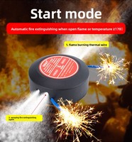 Dispositif d'extinction d'incendie compact en aérosol, sans résidu, système de suppression d'incendie automatique pour petits appareils électriques