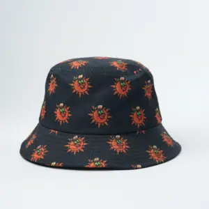 Весенне-летняя шляпа-ведро с широкими полями, с логотипом на заказ
