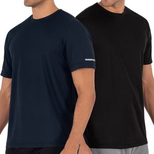 2025 Oem Muscle Running Athlétique Fitness Ras Du Cou T-shirts Coupe Ample Gym Athlétique T-shirts Respirant Cool Chemises D'entraînement - Product Image 3