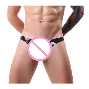 Oferta directa, Tanga de moda para <span class=keywords><strong>hombre</strong></span>, tangas de tiro bajo Gay, <span class=keywords><strong>ropa</strong></span> <span class=keywords><strong>interior</strong></span> Sexy para <span class=keywords><strong>hombre</strong></span> con estampado para <span class=keywords><strong>hombre</strong></span> - Product Image 3
