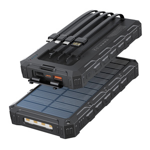 Banco de Energía Solar de Iones de Litio de Cuatro Cables con Certificación UL2056/CE/UKCA/RoHS/FCC, Carga Rápida, 20000mAh - Product Image 6