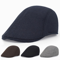 Boina de Moda para Hombre, Estilo Británico Clásico, Primavera-Otoño, Venta al Por Mayor