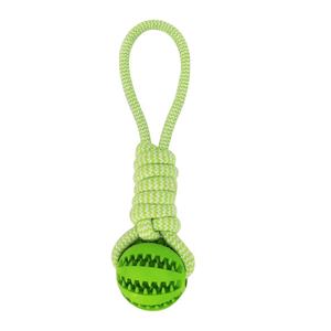 Materiale TPR accessori interattivi per animali domestici Non tossici per cani palla corda da masticare giocattoli da masticare resistenti al morso giocattoli per cani da fornitore di animali domestici - Product Image 5