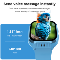 Montre connectée pour enfants US Version LT50, réseau 4G, GPS, WIFI, localisation LBS, appel vidéo, chat vocal, clôture géographique, étanche IP67, grand écran