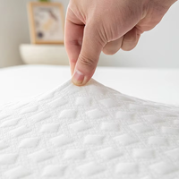 Cubrecolchón Plegable de Poliuretano CertiPUR, Impermeable, Lavable, Transpirable y Alivia la Presión, para Uso en el Hogar y Hoteles