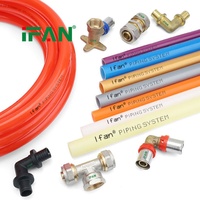 Tuyau composite PEX Al PEX IFAN pour chauffage par le sol radiant EVOH PERT, 16-63 mm