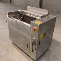 Machine de nettoyage multifonctionnelle pour gingembre, curcuma, radis, coquilles d'huîtres, fruits de mer, et machine à éplucher les pommes de terre et le taro