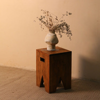 Tabourets de bar de luxe modernes, imperméables, en bois massif, résistants aux intempéries, pour chambre, hôtel, terrasse, jardin, meubles de loisirs