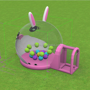 Dôme gonflable en forme de lapin pour location de <span class=keywords><strong>mariage</strong></span> ou d'anniversaire, tente bulle gonflable - Product Image 5