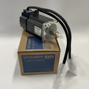 100% New and Original Mitsubishi Low Inertia AC Brushless Rotary Servo Motor HC-KFS053B 50W with Electromagnetic Brake Straight - Product Image 1