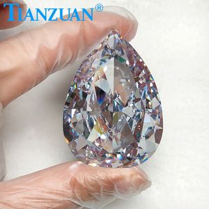 480ct 34*47mm सफेद रंग नाशपाती आकार मिलेनियम स्टार घन zirconia ढीला पत्थर <span class=keywords><strong>cz</strong></span> पत्थर - Product Image 5