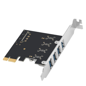 Tarjeta de Expansión PCI Express X1 <span class=keywords><strong>a</strong></span> 4 Puertos <span class=keywords><strong>USB</strong></span> 3.0 Tipo C, <span class=keywords><strong>Adaptador</strong></span> <span class=keywords><strong>USB</strong></span> PCI-E <span class=keywords><strong>con</strong></span> Chip VL805 y <span class=keywords><strong>Alimentación</strong></span> <span class=keywords><strong>SATA</strong></span> para PC de Escritorio - Product Image 3